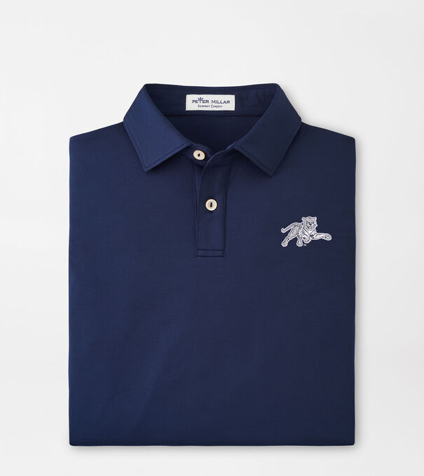 Jackson State Solid Youth Performance Jersey Polo